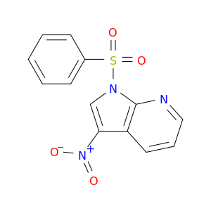 3-硝基-1-(苯磺酰基)-1H-Pyrrolo[2,3-B]吡啶