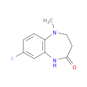 8-fluoro-5-methyl-2,3,4,5-tetrahydro-1H-1,5-benzodiazepin-2-one