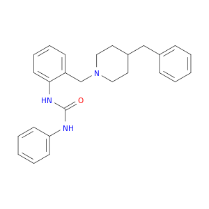 Urea, N-phenyl-N'-[2-[[4-(phenylmethyl)-1-piperidinyl]methyl]phenyl]-