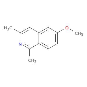 Isoquinoline, 6-methoxy-1,3-dimethyl-
