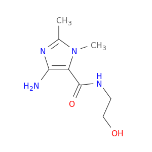4-amino-N-(2-hydroxyethyl)-1,2-dimethyl-1H-imidazole-5-carboxamide
