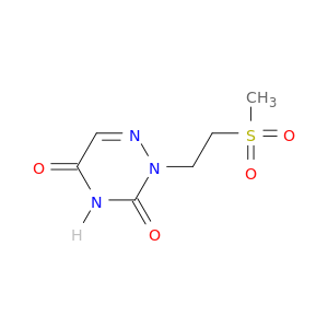 1,2,4-Triazine-3,5(2H,4H)-dione, 2-[2-(methylsulfonyl)ethyl]-