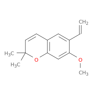6-ethenyl-7-methoxy-2,2-dimethyl-chromene