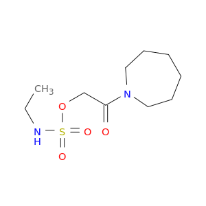 Sulfamic acid, ethyl-, 2-(hexahydro-1H-azepin-1-yl)-2-oxoethyl ester
