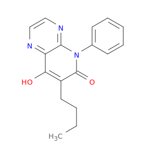 Pyrido[2,3-b]pyrazin-6(5H)-one, 7-butyl-8-hydroxy-5-phenyl-