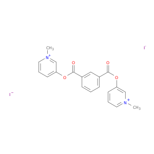 Pyridinium, 3,3'-[1,3-phenylenebis(carbonyloxy)]bis[1-methyl-, diiodide