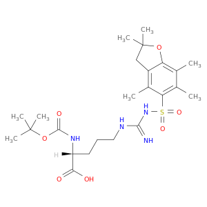 N-(叔丁氧羰基)-2,2,4,6,7-五甲基二氢苯并呋喃-5-磺酰-D-精氨酸