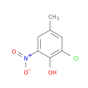 Phenol, 2-chloro-4-methyl-6-nitro-