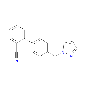 2-[4-(1H-Pyrazol-1-ylmethyl)phenyl]benzonitrile