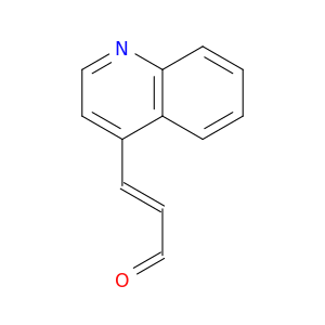 2-Propenal, 3-(4-quinolinyl)-, (2E)-