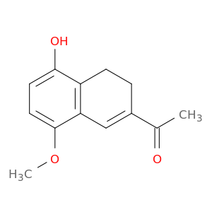 Ethanone, 1-(3,4-dihydro-5-hydroxy-8-methoxy-2-naphthalenyl)-