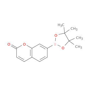 7-(4,4,5,5-四甲基-1,3,2-二氧硼杂环戊烷-2-基)-2H-苯并吡喃-2-酮