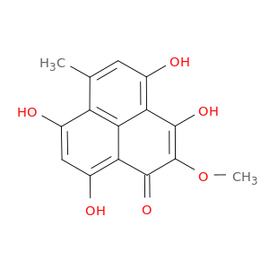 1H-Phenalen-1-one, 3,4,7,9-tetrahydroxy-2-methoxy-6-methyl-