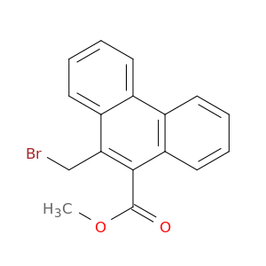 9-Phenanthrenecarboxylic acid, 10-(bromomethyl)-, methyl ester