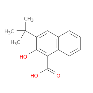 Naphthalenecarboxylic acid, (1,1-dimethylethyl)hydroxy-