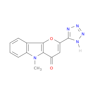 5-METHYL-2-(1H-TETRAAZOL-5-YL)PYRANO[3,2-B]INDOL-4(5H)-ONE