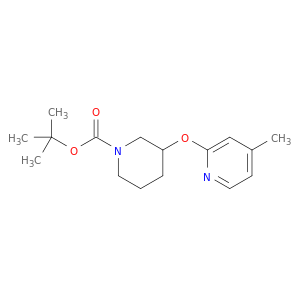 tert-Butyl 3-((4-methylpyridin-2-yl)oxy)piperidine-1-carboxylate