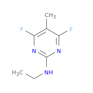 2-Pyrimidinamine, N-ethyl-4,6-difluoro-5-methyl-