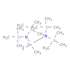 Stannanediamine, 1-iodo-1-methyl-N,N,N',N'-tetrakis(trimethylsilyl)-