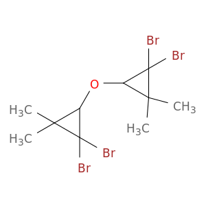 Cyclopropane,1,1'-oxybis[2,2-dibromo-3,3-dimethyl- (9CI)
