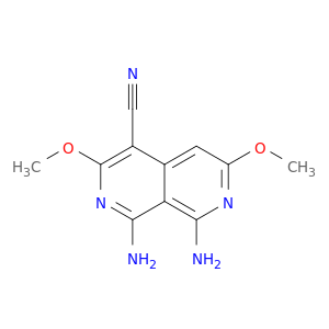 2,7-Naphthyridine-4-carbonitrile,1,8-diamino-3,6-dimethoxy-