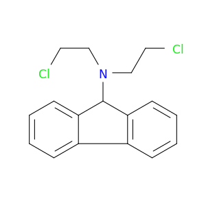 N,N-BIS(2-CHLOROETHYL)-9H-FLUOREN-9-AMINE