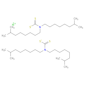 Nickel,bis(N,N-diisononylcarbamodithioato-kS,kS')-