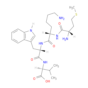 L-Valine, L-methionyl-L-lysyl-L-tryptophyl-