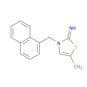 5-甲基-3-(1-萘基甲基)-2(3H)-噻唑胺