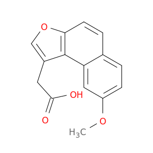 Naphtho[2,1-b]furan-1-acetic acid, 8-methoxy-