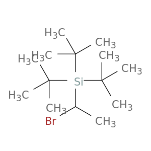 Silane, (1-bromoethyl)tris(1,1-dimethylethyl)-