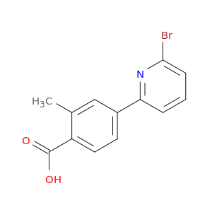 4-(6-溴吡啶-2-基)-2-甲基苯甲酸
