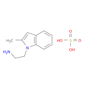 2-(2-Methyl-1H-indol-1-yl)ethanamine sulfate