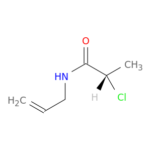 Propanamide, 2-chloro-N-2-propenyl-, (S)-