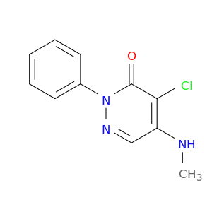 4-氯-5-(甲基氨基)-2-苯基-3(2H)-吡啶嗪酮