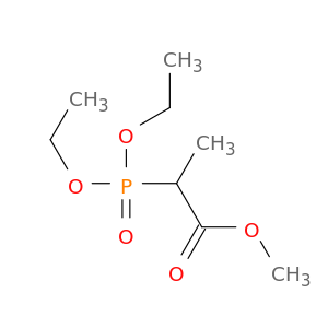 Propanoic acid, 2-(diethoxyphosphinyl)-, methyl ester