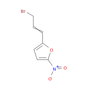 Furan, 2-(3-bromo-1-propenyl)-5-nitro-