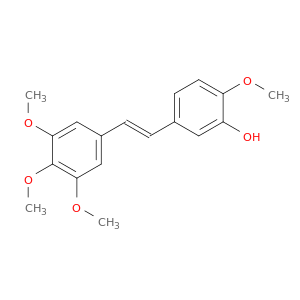 Phenol, 2-methoxy-5-[(1E)-2-(3,4,5-trimethoxyphenyl)ethenyl]-