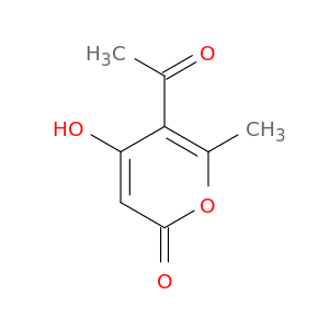 2H-Pyran-2-one, 5-acetyl-4-hydroxy-6-methyl-