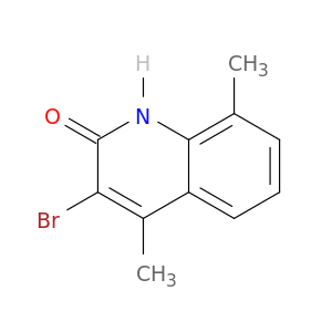 3-bromo-4,8-dimethylquinolin-2(1h)-one