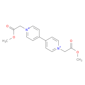 4,4'-Bipyridinium, 1,1'-bis(2-methoxy-2-oxoethyl)-
