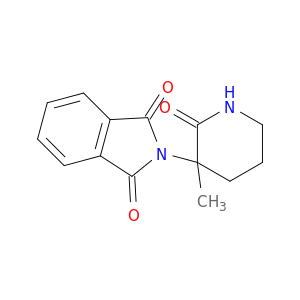 1H-Isoindole-1,3(2H)-dione, 2-(3-methyl-2-oxo-3-piperidinyl)-