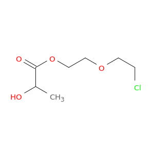 2-(2-chloroethoxy)ethyl 2-hydroxypropanoate