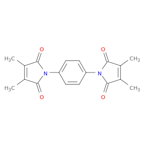 1H-Pyrrole-2,5-dione, 1,1'-(1,4-phenylene)bis[3,4-dimethyl-