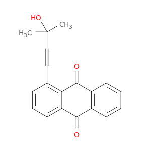 9,10-Anthracenedione, 1-(3-hydroxy-3-methyl-1-butynyl)-