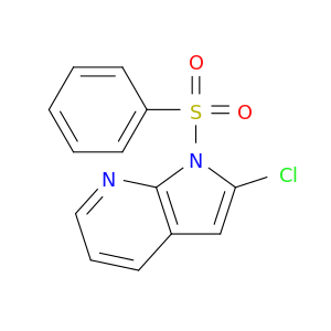 2-氯-1-(苯基磺酰基)-1H-吡咯并[2,3-b]吡啶