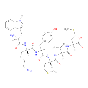 L-Methionine, L-tryptophyl-L-lysyl-L-tyrosyl-L-methionyl-L-valyl-
