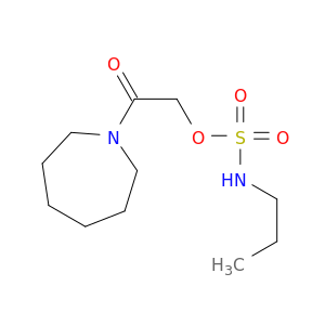Sulfamic acid, propyl-, 2-(hexahydro-1H-azepin-1-yl)-2-oxoethyl ester