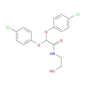 Acetamide, 2,2-bis(4-chlorophenoxy)-N-(2-hydroxyethyl)-