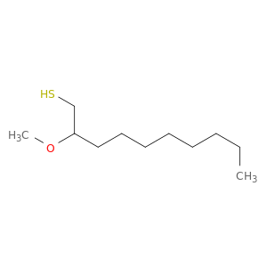 1-Decanethiol, 2-methoxy-